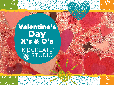 Valentine&rsquo;s Day Craft Party-X&rsquo;s and O&rsquo;s Sensory Play (18 Months - 6 Years)