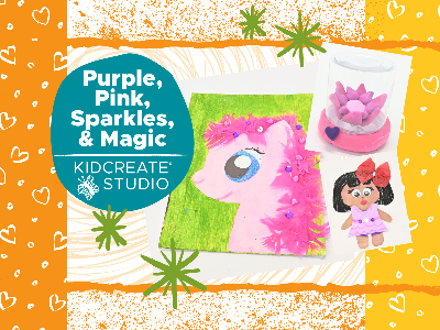  Purple, Pink, Sparkles, & Magic Summer Camp (4-12 Years)